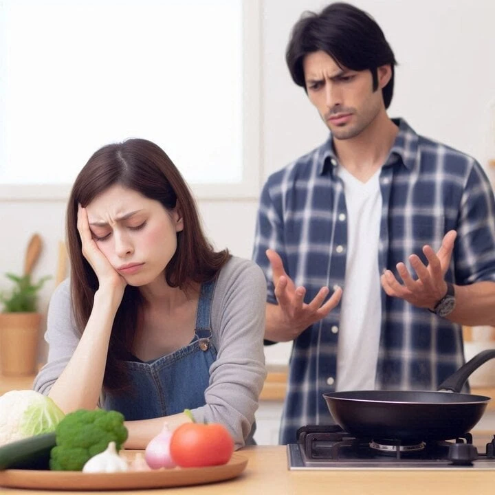 Chồng tôi 'thà chết đói cũng không ăn ngoài', nhưng lại không thèm nhặt rau ở nhà.