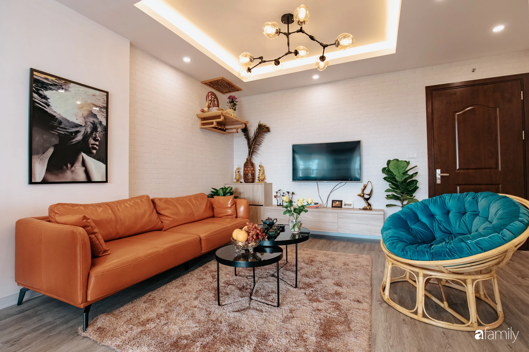 Cặp đôi 9x biến hóa căn hộ 67m² từ 940 triệu và chi phí thi công 118 triệu thành không gian sống hoàn hảo đến từng chi tiết. nhà chung cư đẹp