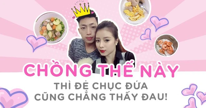 "Ghen tị với cô vợ may mắn có chồng hiền lành, chu đáo và sẵn sàng vào bếp nấu cơm cữ cho vợ" cơm cữ