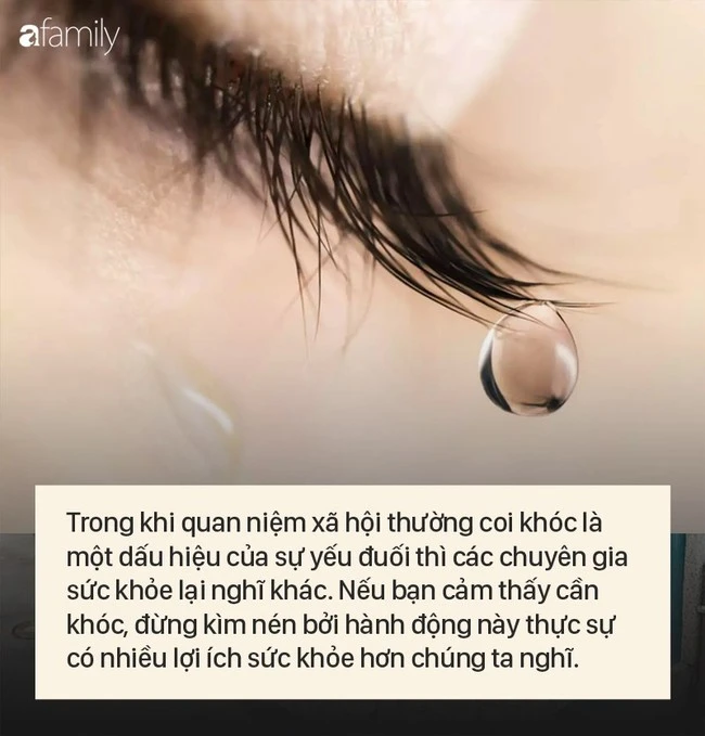 Khóc có thể giúp bạn vượt qua 5 vấn đề sức khỏe, nhiều người đặc biệt mong chờ điều thứ 3! vấn đề sức khỏe