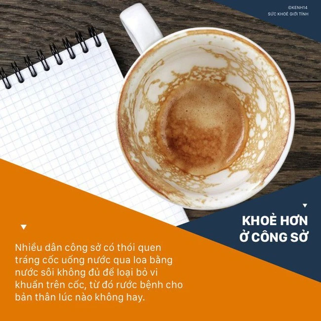 "Dân công sở thường lầm tưởng rằng làm như thế là đủ sạch, nhưng thực tế lại hoàn toàn sai lầm" bệnh công sở