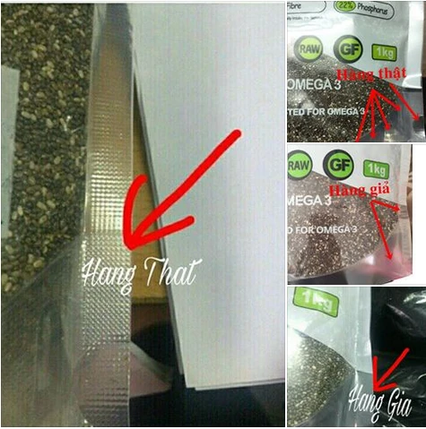 "Cách phân biệt hạt chia thật giả: 3 tiêu chí từ bao bì đến chất lượng để mua sắm an toàn" hạt chia