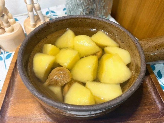 nước táo sung khô